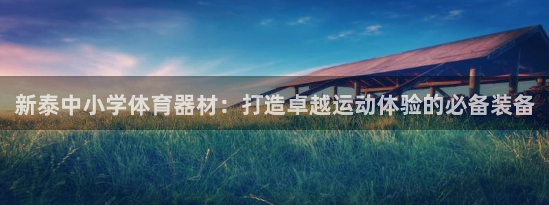 极悦平台登录好7.0.2.4安装：新泰中小学体育器材