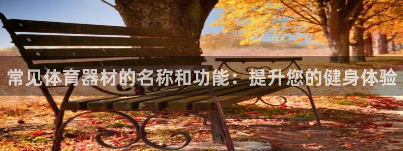 极悦娱乐官网下载app：常见体育器材的名称和功能：提