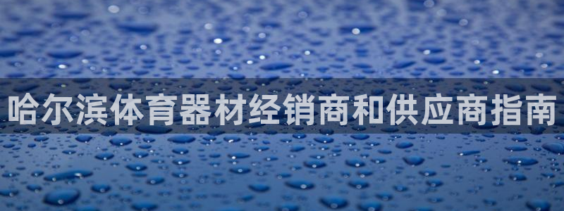 极悦平台官网入口下载：哈尔滨体育器材经销商和供应商指