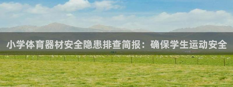 极悦平台登录不进去怎么回事呀：小学体育器材安全隐患排