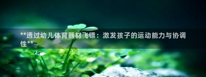 极悦平台官网下载中心网址：**透过幼儿体育器材飞镖：