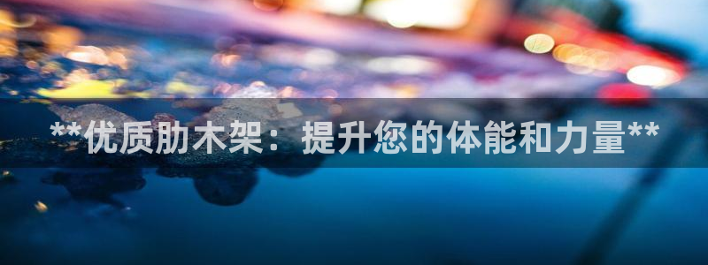 极悦娱乐代理多少钱一个月：**优质肋木架：提升您的体