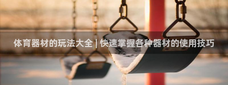 极悦平台非7O777：体育器材的玩法大全 | 快速掌